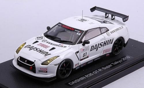 Modell in Maßstab, kompatibel mit Daishin R35 GT-R N.81 Super Taikyu 2010 1:43 Ebbro EB44429 von Ebbro