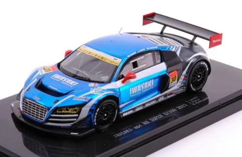 Modell in Maßstab, kompatibel mit Iwasaki apr R8 N.30 Super GT300 2013 Iwasaki-Airbruz-KOBAYASHI 1:43 Ebbro EB44933 von Ebbro