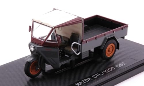 Modell in Maßstab, kompatibel mit Mazda CTL/1200 1952 W/Kabine Grau/Braun 1:43 Ebbro EB44110 von Ebbro