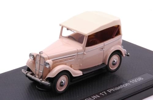 Modell in Maßstab kompatibel mit Datsun 17 Phaeton 1938 Creme 1:43 Ebbro EB44354 von Ebbro