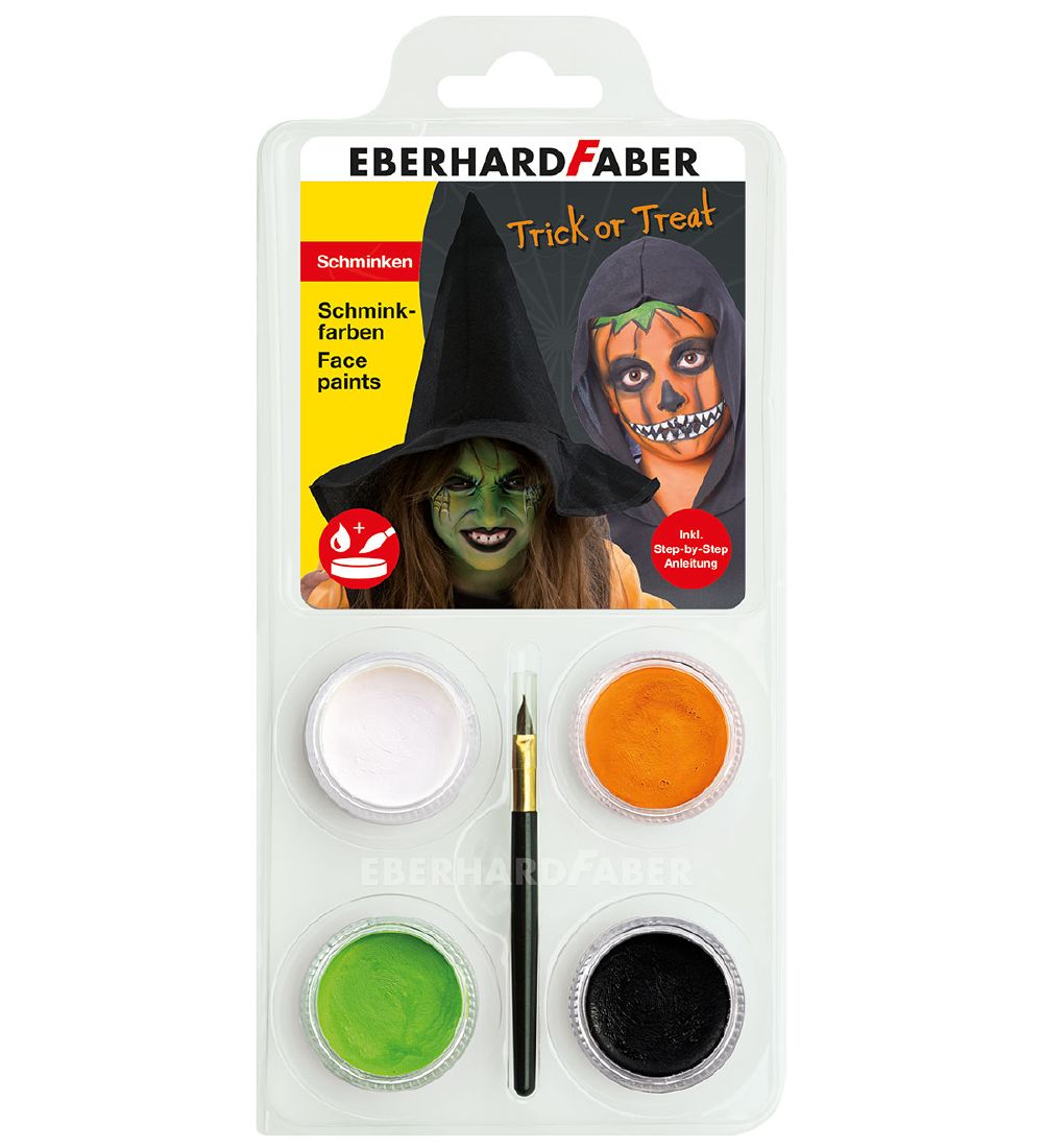 Eberhard Faber Kinderschminke - 4 Farben - Kürbis/Hexe - Eberhard Faber - One Size - Schminke Eberhard Faber Kinderschminke - 4 Farben - Kürbis/Hexe - Eberhard Faber - One Size - Schminke von Eberhard Faber