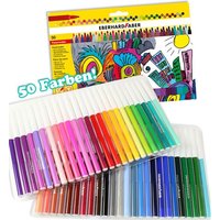 Filzstifte XL Set mit 50 Farben, tolle Filzmaler als beliebtes Geschenk von Eberhard Faber