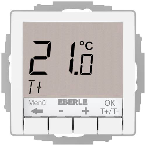 Eberle 527825455504 UTE 4100-Rw-RAL9010-G-55 Raumthermostat Unterputz Heizen/Kühlen 1St. von Eberle