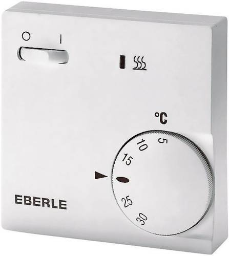 Eberle 111 1104 51 100 RTR-E 6202 Raumthermostat Aufputz Tagesprogramm Heizen mit Ein/Aus-Schalter 1 von Eberle