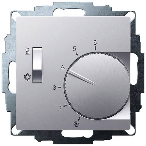 Eberle 191870554702 UTE 1770-Alu-55 Raumthermostat Unterputz Heizen / Kühlen 1St. von Eberle