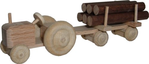 Ebert 235521 Mini-Traktor Langholz - natur Ebert 235521 Mini-Traktor Langholz - natur von Ebert