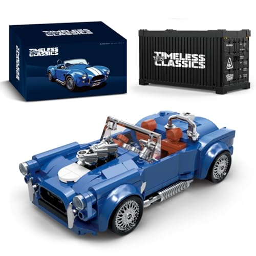 Speed Champions Sports Car Building Blocks, Foud Supercar Building Blocks Toy with Display Box, Collectible Model Cars Building Kits Gifts for Adults and Boys Girls, 317 PCS von Ebortsin