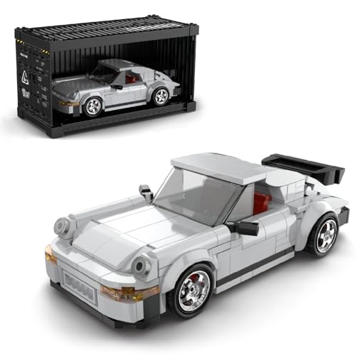 Speed Champions Sports Car Building Blocks, Porshe 930 Supercar Building Blocks Toy with Display Box, Collectible Model Cars Building Kits Gifts for Adults and Boys Girls, 343 PCS von Ebortsin