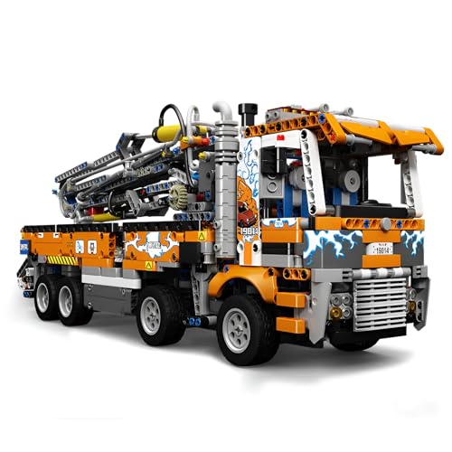 Technik LKW Bausteine, MOC Loader Baufahrzeug Klemmbausteine, 2098 Teile Technologie Traktor Bausteine Set, Geschenk für Erwachsene und Kinder von Ebortsin