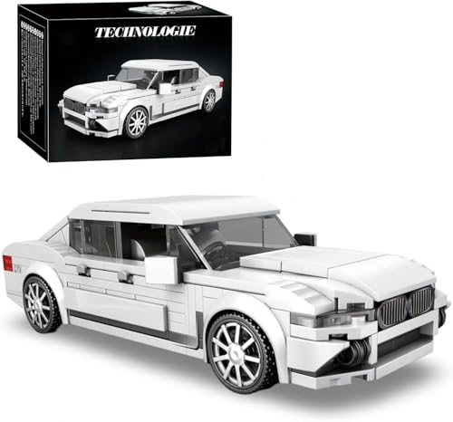 Technik Speed Champions Sport Rennwagen Bausteine, für BMW Sportwagen Klemmbausteine Modellauto, Geschenk für Erwachsene und Kinder, Kompatibel mit Mainstream Marken, 398 Teile von Ebortsin