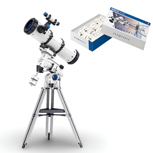 Teleskop Bausteine Set, Astronomisches Teleskop Klemmbausteine Bausatz, Mini Bausteine Not Kompatibel mit Mainstream Marken, Geschenk für Erwachsene und Kinder, 750+ Teile von Ebortsin