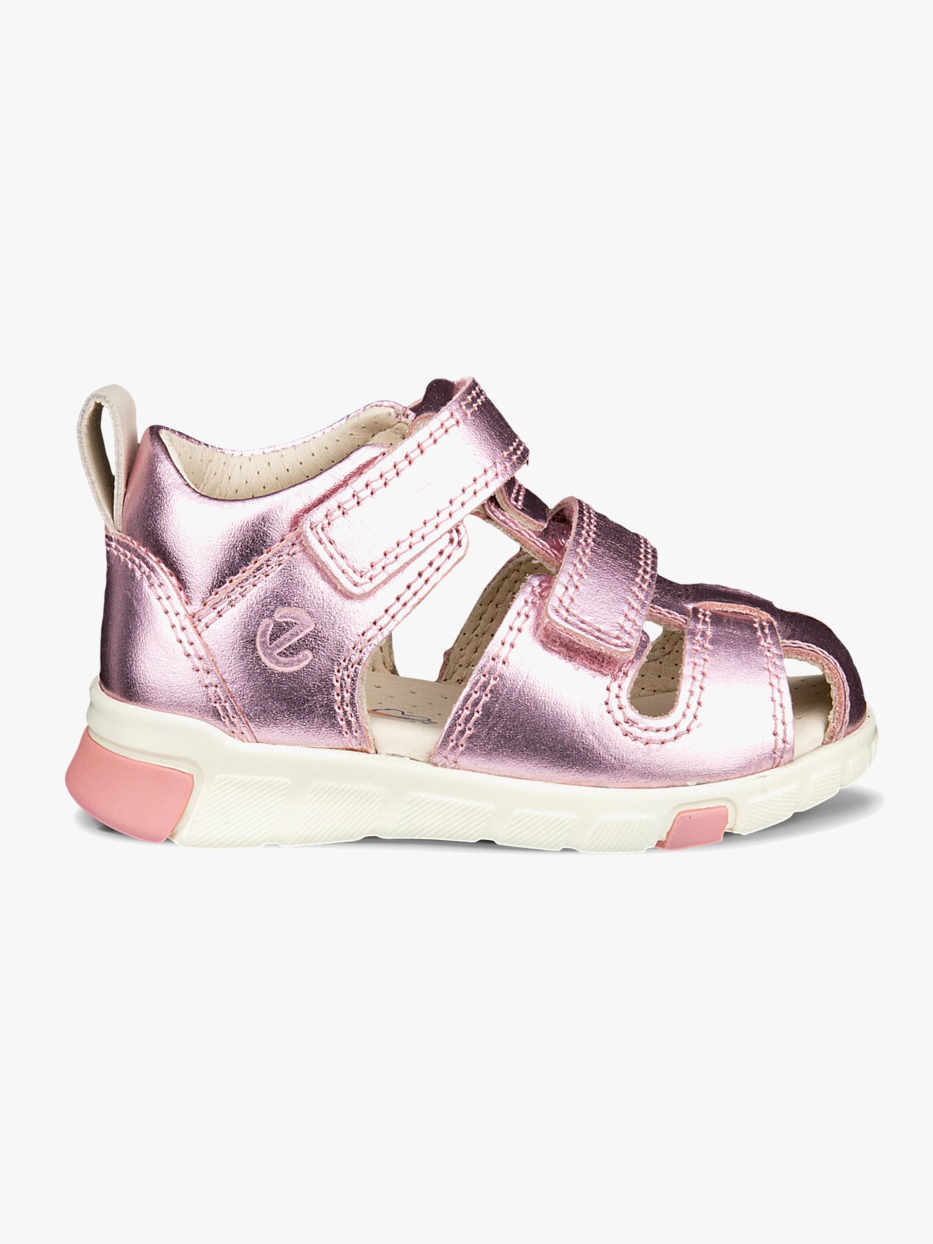Ecco Mini Stride Kinder Sandalen, Old Rose Metallic, 21 Ecco Mini Stride Kinder Sandalen, Old Rose Metallic, 21 von Ecco