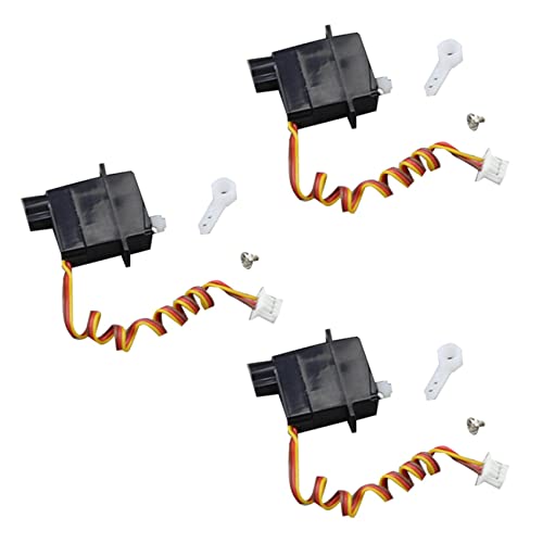 Echwave 3X 1,9 G Kunststoff Servo für V966 V911S V977 V930 V931 XK K110 K124 A600 A430 A800 RC Hubschrauber Teile Zubehör von Echwave