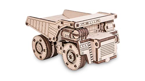 EWA Eco-Wood-Art EWA EcoWoodArt 3D Holzpuzzle für Jugendliche und Erwachsene-Mechanischer LKW BELAZ Mini-Modell-DIY-Bausatz, Souvenir, Selbstmontage, kein Kleber erforderlich, Natur EWA Eco-Wood-Art EWA EcoWoodArt 3D Holzpuzzle für Jugendliche und Erwachsene-Mechanischer LKW BELAZ Mini-Modell-DIY-Bausatz, Souvenir, Selbstmontage, kein Kleber erforderlich, Natur von EWA Eco-Wood-Art