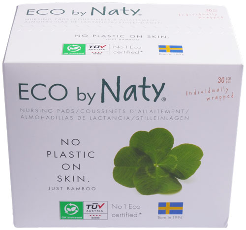 Eco by Naty - Bio Einmal-Stilleinlagen von Eco by Naty