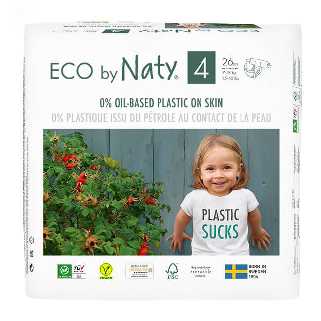 Eco by Naty - Eco Windeln 11-25 kg von Eco by Naty