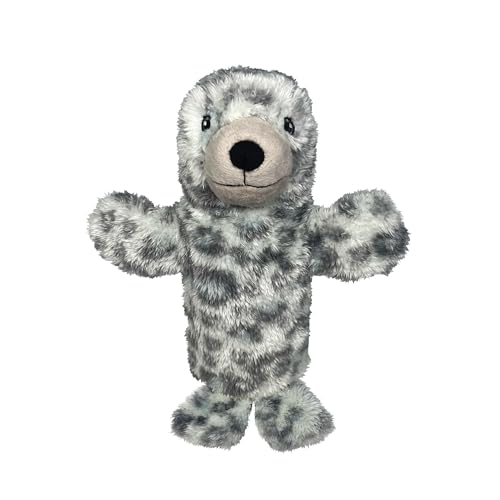 EcoBuddiez Hand Puppet - Hafenrobbe von Deluxebase. Robbe Plüsch Handpuppen für Kinder. Eco-Friendly Tier Spielzeug Puppe für Pretend Play und Kinder Geschenke. von EcoBuddiez