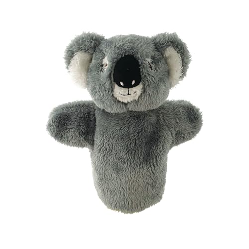 EcoBuddiez Hand Puppet - Koala von Deluxebase. Koala Bär Plüsch Handpuppen für Kinder. Eco-Friendly Tier Spielzeug Puppe für Pretend Play und Kinder Geschenke. von EcoBuddiez