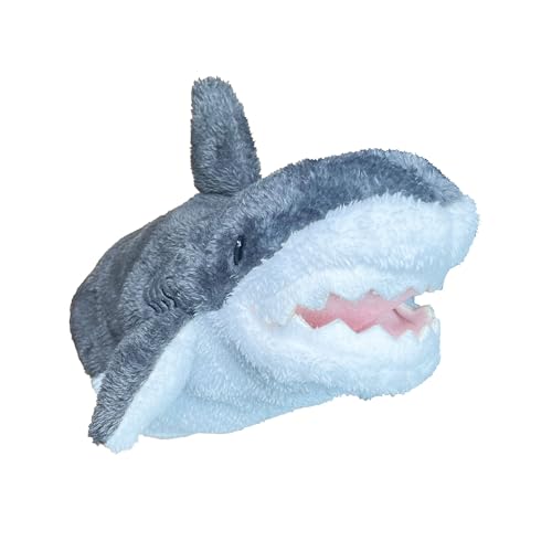 EcoBuddiez Hand Puppet - Weißer Hai von Deluxebase. Hai Plüsch Handpuppen für Kinder. Umweltfreundliches Tier Spielzeug Puppe für Pretend Play & Kinder Geschenke. EcoBuddiez Hand Puppet - Weißer Hai von Deluxebase. Hai Plüsch Handpuppen für Kinder. Umweltfreundliches Tier Spielzeug Puppe für Pretend Play & Kinder Geschenke. von EcoBuddiez