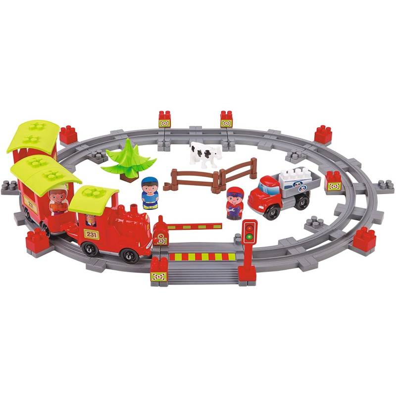 Ecoiffier Abrick Little Train Track von Ecoiffier