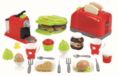 Ecoiffier Großes Spielset mit Toaster und Waffeleisen Ecoiffier Großes Spielset mit Toaster und Waffeleisen von Ecoiffier