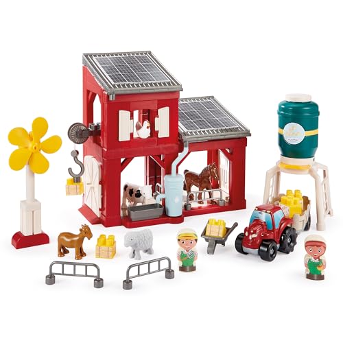 Ecoiffier Spielzeug 2979 – Ökologischer Bauernhof – Abrick – Bauspiele für Kinder – ab 18 Monaten von Ecoiffier