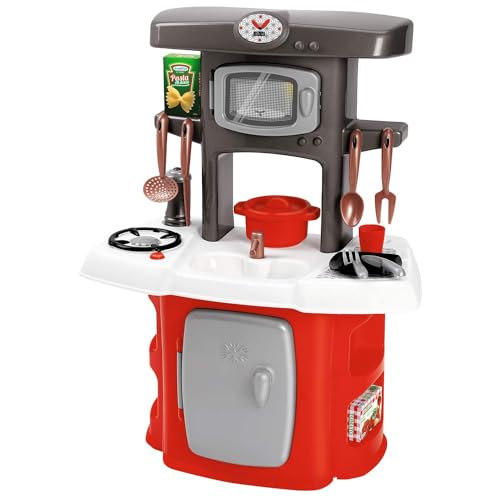 Ecoiffier – kleine Kinderküche – Spielküche im Mini-Format, mit Kühlschrank, Waschbecken, Herd, Spiellebensmittel, für Kleinkinder ab 18 Monaten Ecoiffier – kleine Kinderküche – Spielküche im Mini-Format, mit Kühlschrank, Waschbecken, Herd, Spiellebensmittel, für Kleinkinder ab 18 Monaten von Ecoiffier