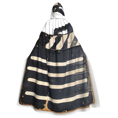 EdWal Klassischer Film-Schindel-schwarzer Druck, Unisex, Erwachsene, Kapuzenumhang, Uniform, Kapuzenmantel, für Halloween, Cosplay-Kostüme EdWal Klassischer Film-Schindel-schwarzer Druck, Unisex, Erwachsene, Kapuzenumhang, Uniform, Kapuzenmantel, für Halloween, Cosplay-Kostüme von EdWal