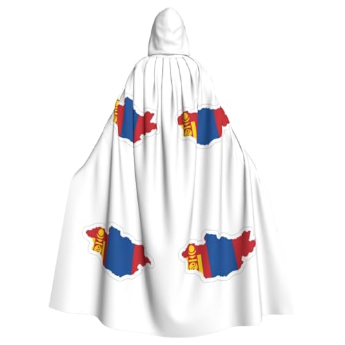 EdWal Mongolische Flagge, Kartendruck, Unisex, Erwachsene, Kapuzenumhang, Uniform, Kapuzenmantel, für Halloween, Cosplay-Kostüme EdWal Mongolische Flagge, Kartendruck, Unisex, Erwachsene, Kapuzenumhang, Uniform, Kapuzenmantel, für Halloween, Cosplay-Kostüme von EdWal