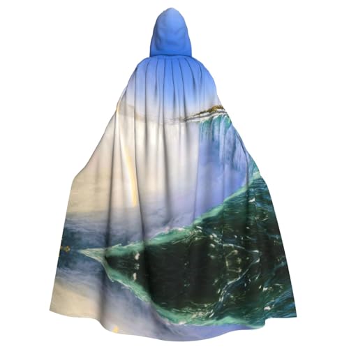 EdWal Niagara Falls Print Unisex Erwachsene Kapuzenumhang Umhang Uniform Kapuzenmantel Robe für Halloween Cosplay Kostüme EdWal Niagara Falls Print Unisex Erwachsene Kapuzenumhang Umhang Uniform Kapuzenmantel Robe für Halloween Cosplay Kostüme von EdWal