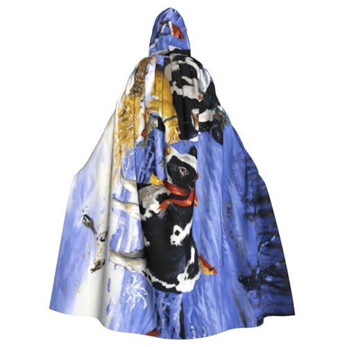 EdWal Weihnachtlicher Umhang mit Kapuze, Milch, Kuh, Unisex, Erwachsene, Kapuzenmantel, Uniform, Kapuzenmantel, für Halloween, Cosplay-Kostüme EdWal Weihnachtlicher Umhang mit Kapuze, Milch, Kuh, Unisex, Erwachsene, Kapuzenmantel, Uniform, Kapuzenmantel, für Halloween, Cosplay-Kostüme von EdWal