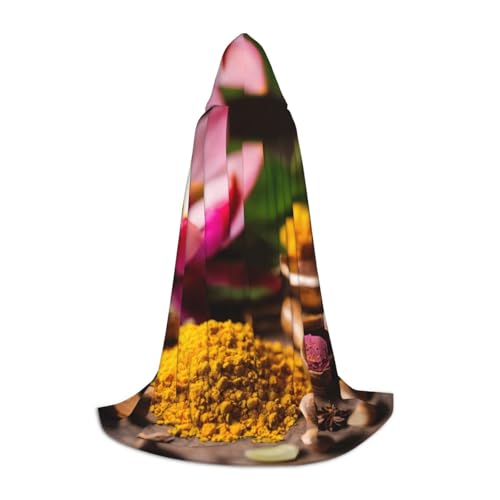 Gewürz Gewürz Druck Kapuze Zauberer Robe Halloween Umhang Mittelalter Renaissance Cosplay Weihnachten Party Outfits Gewürz Gewürz Druck Kapuze Zauberer Robe Halloween Umhang Mittelalter Renaissance Cosplay Weihnachten Party Outfits von EdWal