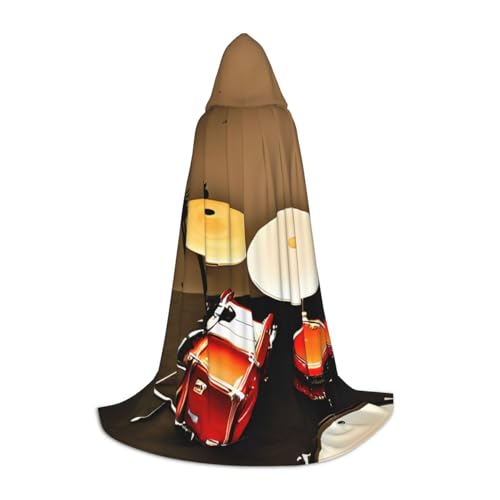 Schlagzeug-Set, Standarddruck, Zauberer-Robe, Halloween, Umhang, Mittelalter, Renaissance, Cosplay, Weihnachten, Party-Outfits Schlagzeug-Set, Standarddruck, Zauberer-Robe, Halloween, Umhang, Mittelalter, Renaissance, Cosplay, Weihnachten, Party-Outfits von EdWal