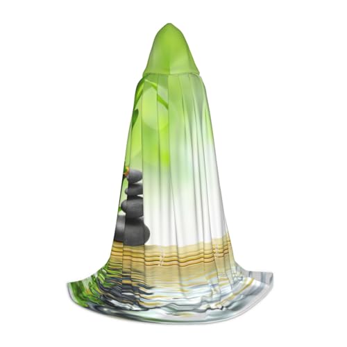 Zauberer-Robe mit Kapuze und Stein-Bambus-Druck, Halloween-Umhang, Mittelalter, Renaissance, Cosplay, Weihnachten, Party-Outfits Zauberer-Robe mit Kapuze und Stein-Bambus-Druck, Halloween-Umhang, Mittelalter, Renaissance, Cosplay, Weihnachten, Party-Outfits von EdWal