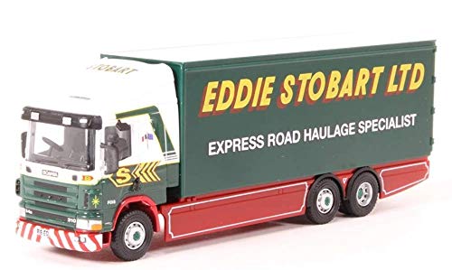 Eddie Stobart – Scania 94D 6 Rad Box Van – F018 – Maßstab 1: 76 von atlas editions