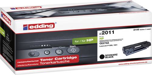 Edding Toner ersetzt HP 78A, CE278A Kompatibel Schwarz 2100 Seiten EDD-2011 18-2011 von Edding