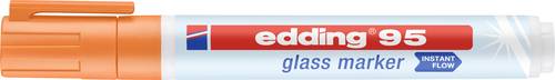 Edding 95 4-95006 Glasmarker Orange 1.5 mm, 3mm von Edding