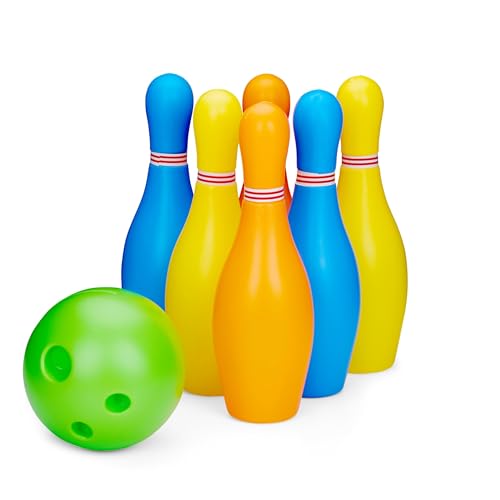 Eddy Toys 8711252244341 Bowlingset Spielzeug 8 Stücke von Eddy Toys