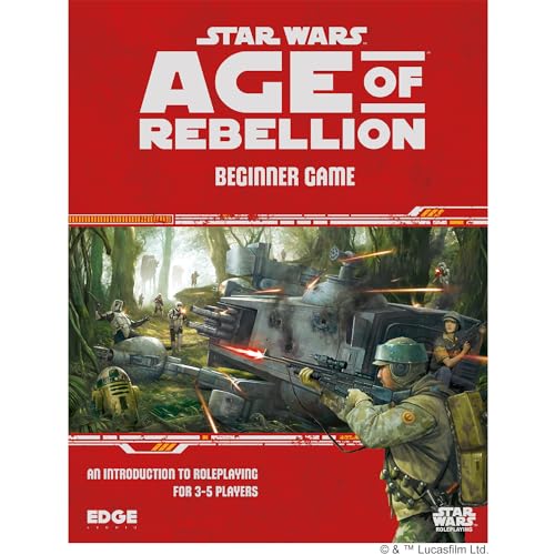 Edge, Star Wars Age of Rebellion RPG: Anfängerspiel, RPG, ab 12 Jahren, 2-4 Spieler von Edge (Entertainment/ Studio)