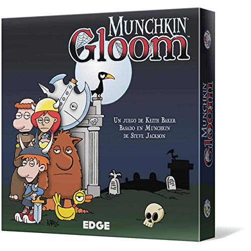 Edge Entertainment - Munchkin Gloom - Spanisch, Mehrfarbig (EEAGGL07) von EDGE