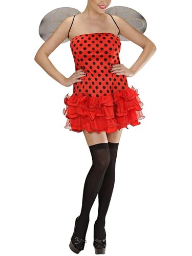 Edhomenn Bienenkostüme für Erwachsene und Damen, Halloween, ärmellos, Minikleid mit Flügel (G-Red, M) von Edhomenn