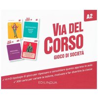 Via del corso A2 - Il gioco di società von Edilingua Edizioni