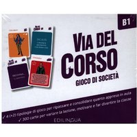 Via del corso B1 - Il gioco di società von Edilingua Edizioni