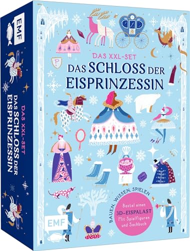 Das XXL-Set – Das Schloss der Eisprinzessin: Bastel dein märchenhaftes 3D-Schloss mit zauberhaften Prinzessinnen und fantastischen Begleitern, mit Spielfiguren und Sachbuch – Bauen, Wissen, Spielen von Edition Michael Fischer GmbH