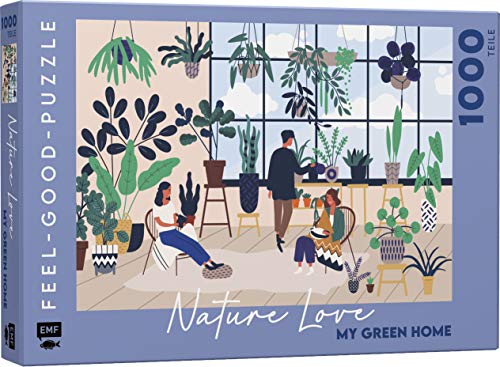 Feel-Good-Puzzle 1000 Teile – Nature Love: My Green Home von Edition Michael Fischer GmbH