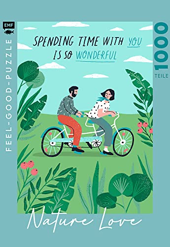 Edition Michael Fischer GmbH Feel-good-Puzzle 1000 Teile – NATURE LOVE: Spending time with You is so wonderful von Edition Michael Fischer GmbH