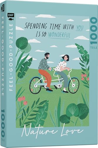 Edition Michael Fischer GmbH Feel-Good-Puzzle 1000 Teile – Nature Love: Spending time with You is so Wonderful von Edition Michael Fischer GmbH