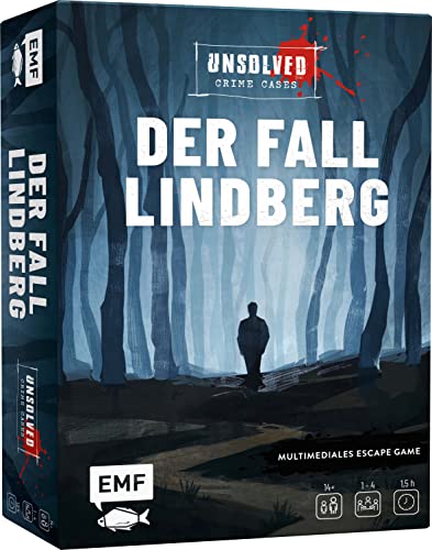 Krimi-Spielebox: Unsolved Crime Cases – Der Fall Lindberg: Multimediales Escape Game mit echten Beweismitteln wie Indizienbrett, Verdächtigenfotos, Zeugenbefragungen und mehr: Für 1–4 Spieler*innen von Edition Michael Fischer GmbH