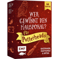 EDITION MICHAEL FISCHER 34209 Kartenbox: Wer gewinnt den Hauspokal? Das Partyspiel für alle Potterheads von Edition Michael Fischer