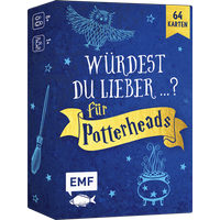 EDITION MICHAEL FISCHER 34213 Kartenspiel: Würdest du lieber ...? Das Fragespiel für Potterheads von Edition Michael Fischer